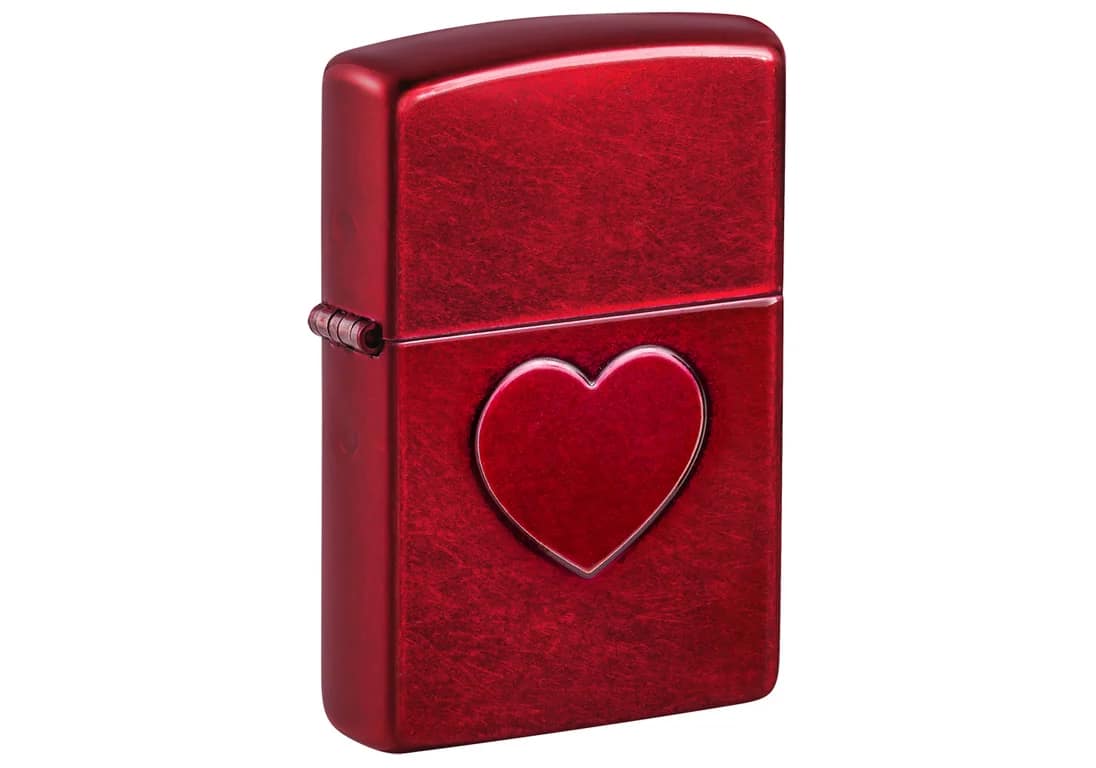 Zapaľovač  Zippo Stamped Heart Design 66075