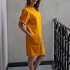 šaty Kristína horčicové – foto 6