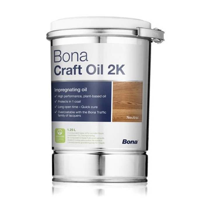 Olej Bona Craft Oil 2K Neutral Prirodny 125 L