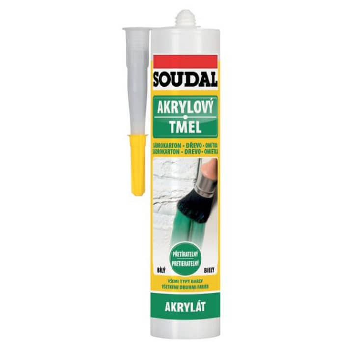 Tmel Soudal Akrylovy BIELY 280 ml EAN 5411183004931