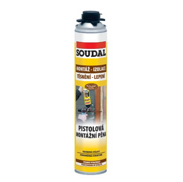 PU pena Soudal montazna pistolova 750 ml EAN 5411183128644