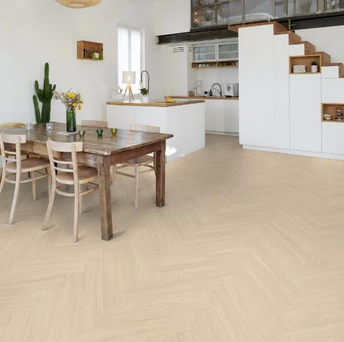 Gerflor Virtuo 55 HB Rigid Acoustic Blomma Beige 1460 1