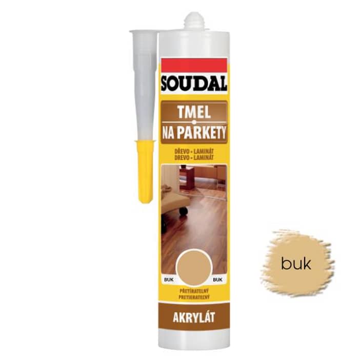 Tmel Soudal Akrylovy parketovy BUK 280 ml EAN 5411183030046