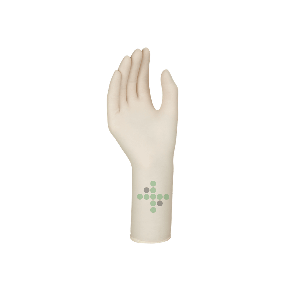 Latexové rukavice Handsafe, bez pudru, 1 ks - Obrázek 2