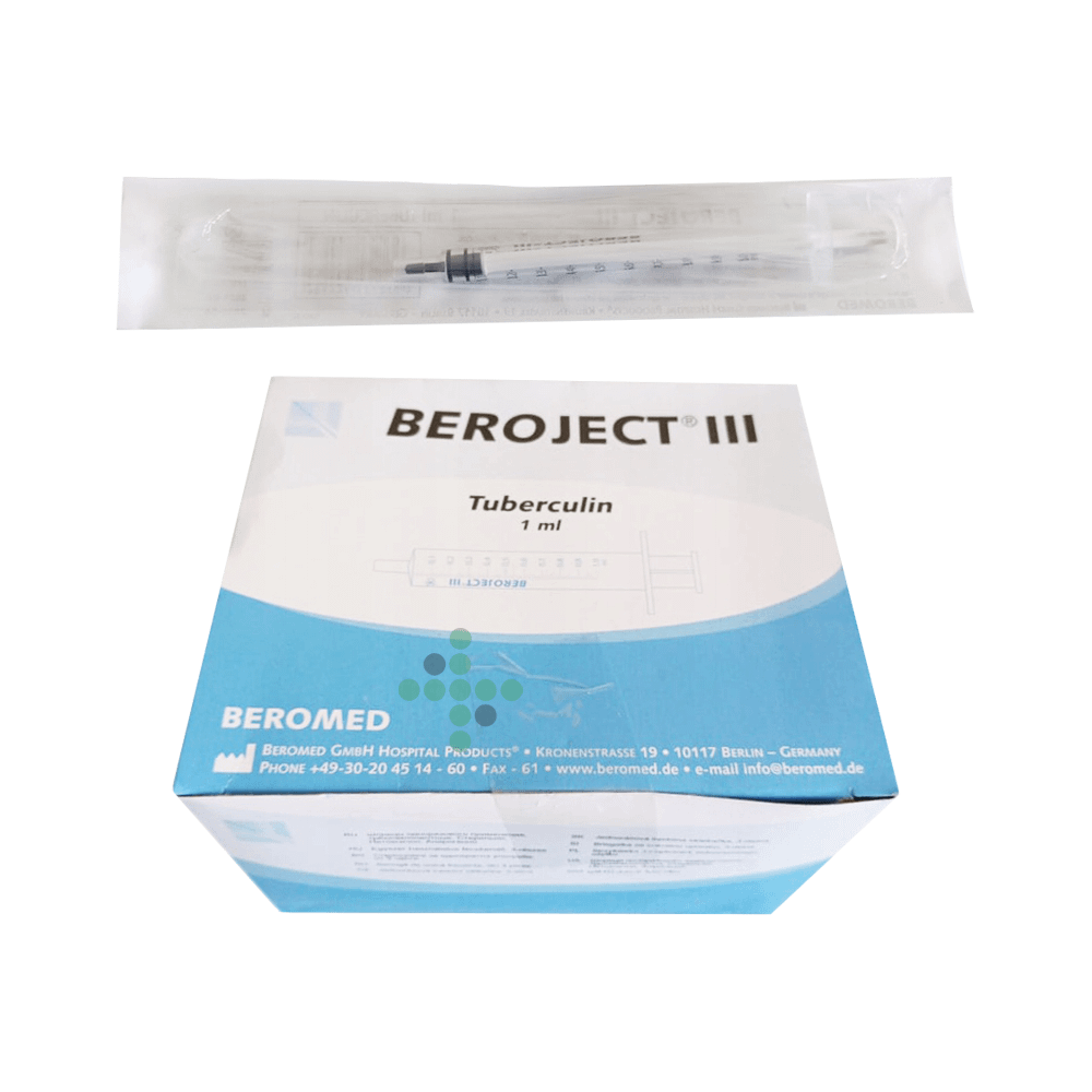 943888E Tuberkulinová stříkačka 1ml - bez jehly, 100 ks - Obrázek 1