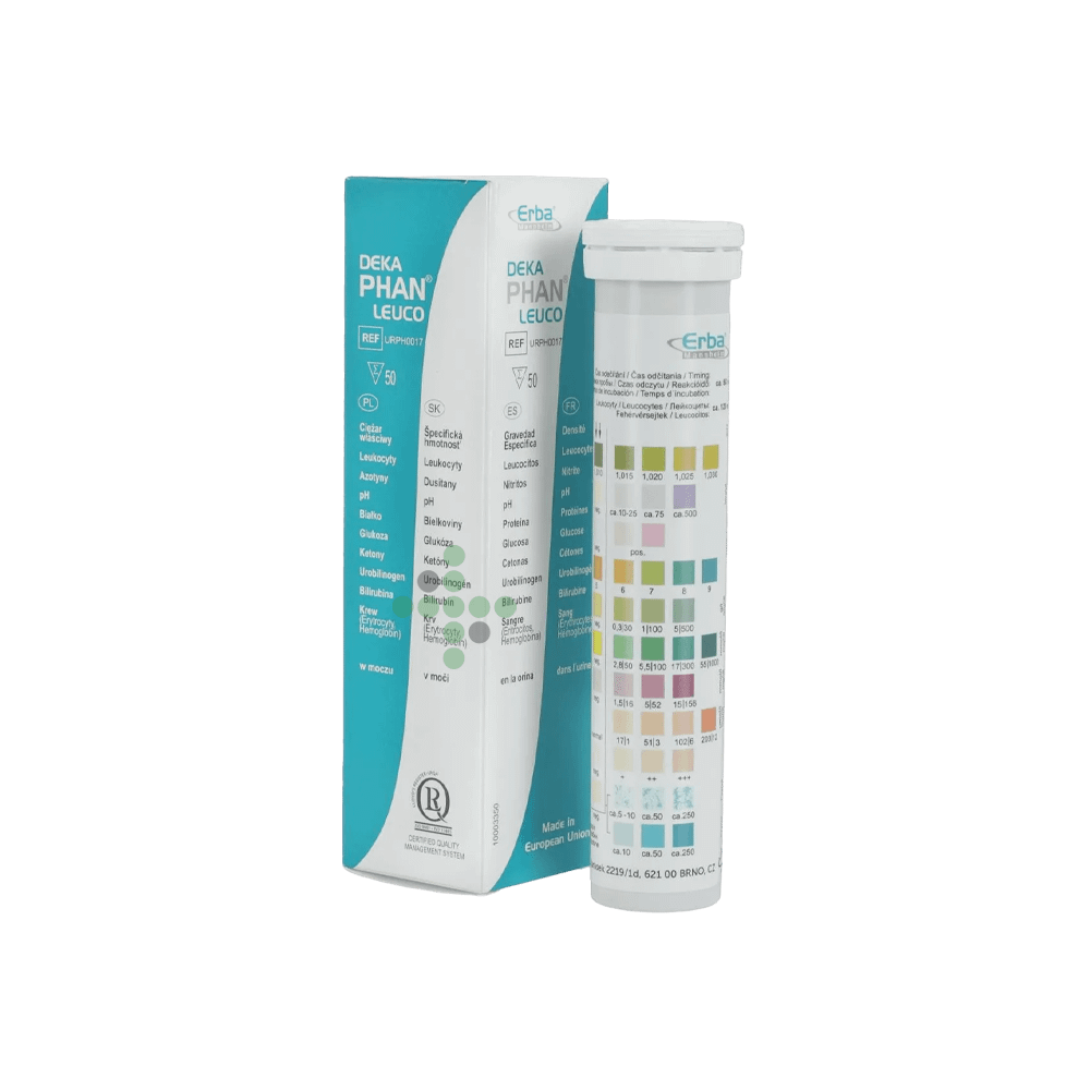 dekafan Decaphan Leuco, 50 ks - testovací proužky - Obrázek 1