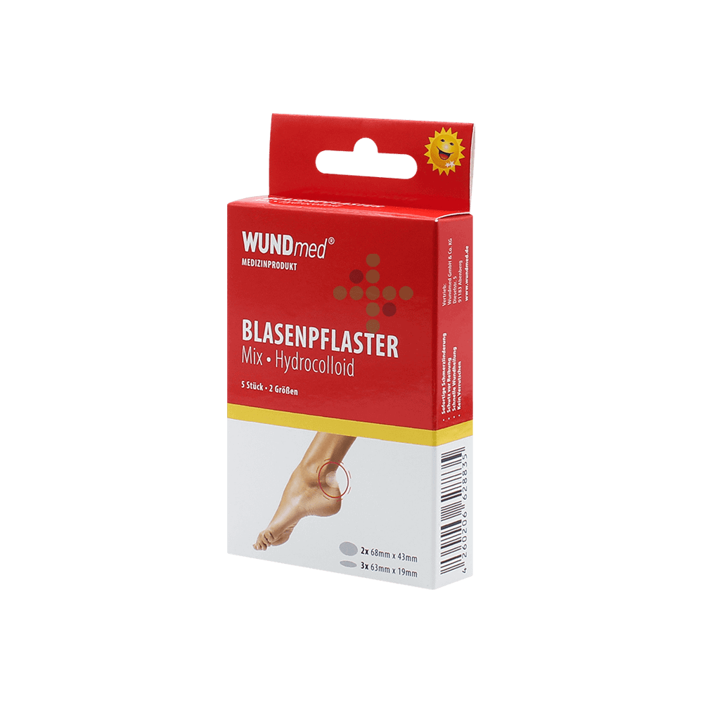 02-138 WUNDmed Blistr a náplast na blistr, 5 ks - Obrázek 1