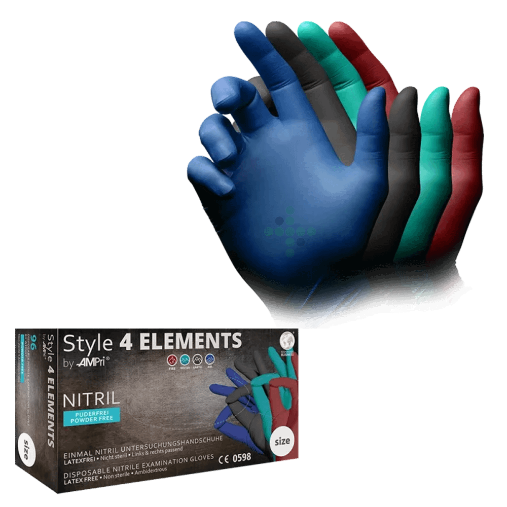 Style 4-Elements PREMIUM nitrilové rukavice,100 ks - Obrázek 2