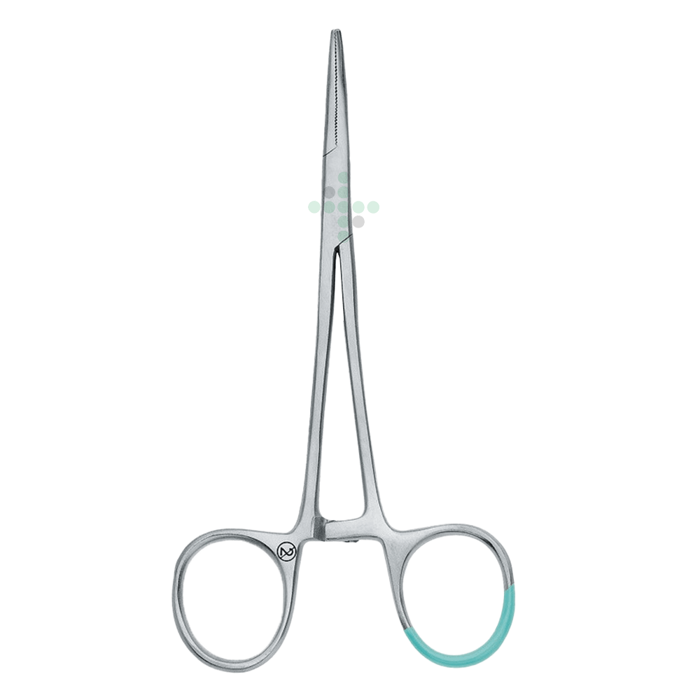 Anatomicky zakřivená svorka Freckle Halsted - 12,5 cm
