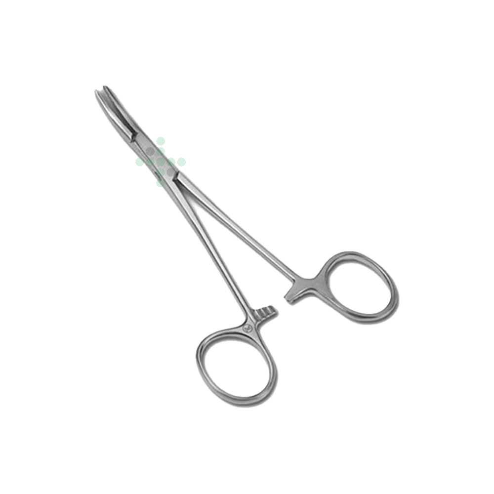 Anatomicky zakřivená svorka Freckle Halsted - 12,5 cm - Obrázek 2
