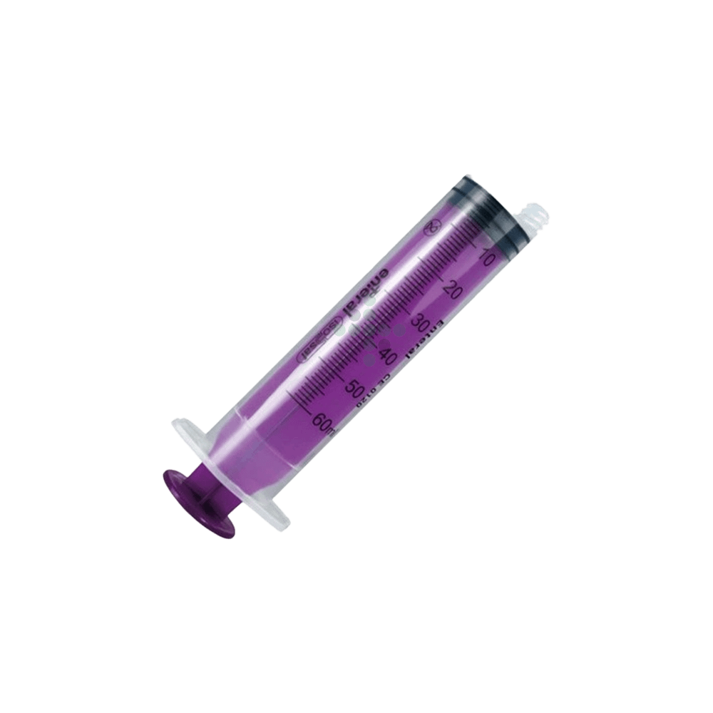 KD JECT Stříkačka pro enterální výživu 60 ml-1 ks