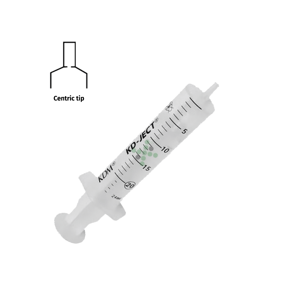 KD-JECT Jednorázová striekačka 20 ml KD-JECT Jednorázová striekačka 20 ml, 100 ks - Obrázok 1