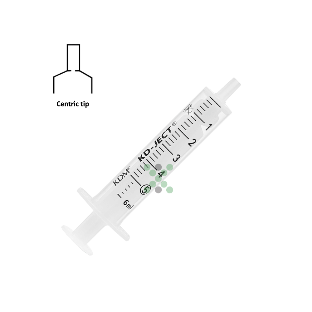 KD-JECT Jednorázová striekačka 5 ml KD-JECT Jednorázová striekačka 5 ml, 100 ks - Obrázok 1