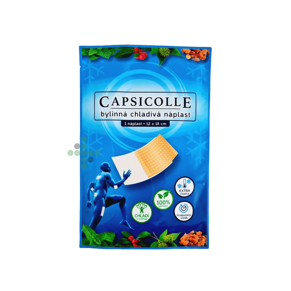 CAP03 CAPSICOLLE bylinná chladivá náplasť - Obrázok 1