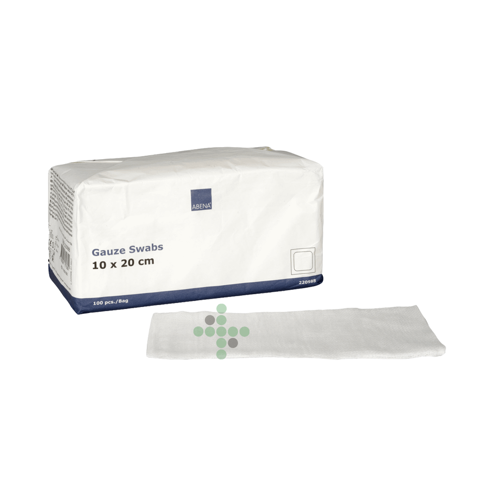 220988 Gázový kompres 10x20 cm, 100 ks - Obrázok 1