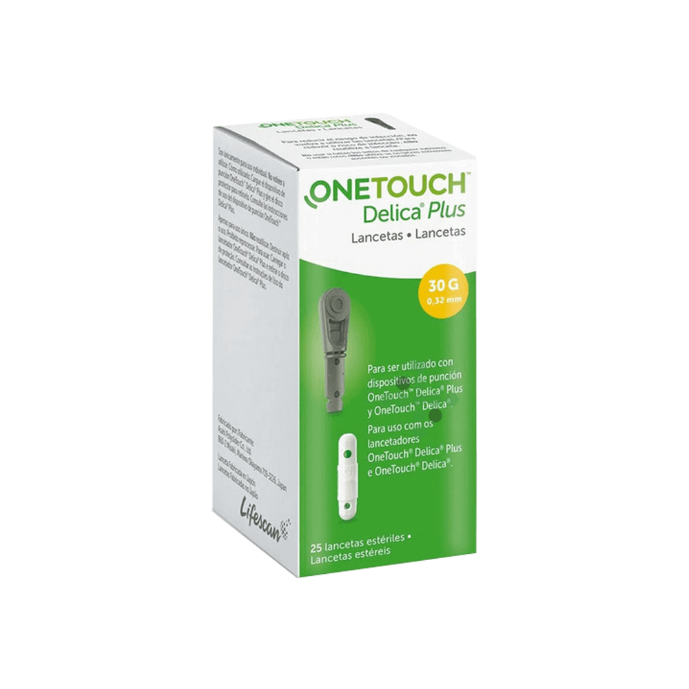 Bezpečnostné lancety OneTouch Delicia Plus, 25 ks - Obrázok 2