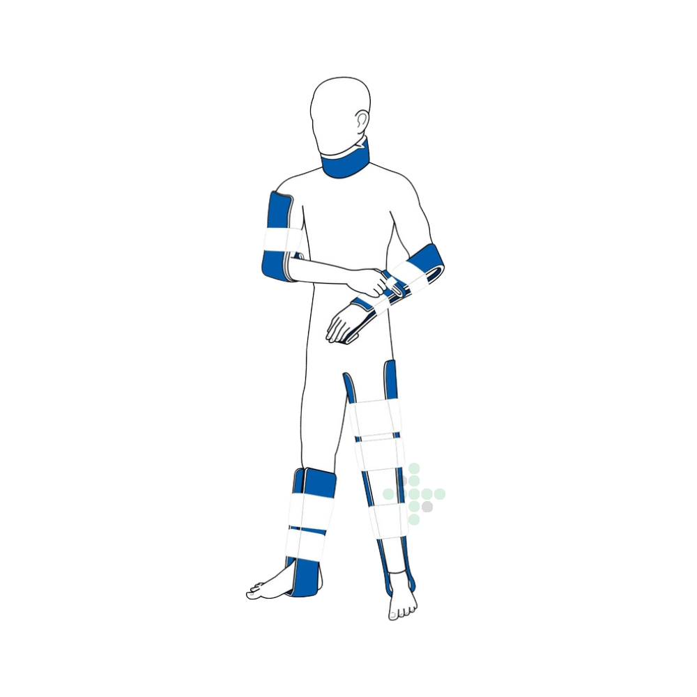 Fixačná dlaha Splint XL, tactical - Obrázok 2