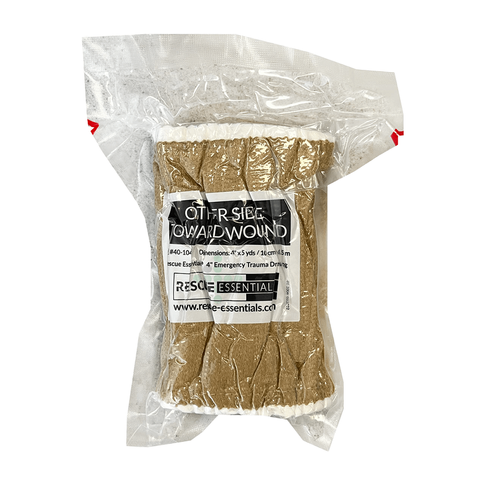 Emergency Trauma Dressing, núdzový obväz 4" - Obrázok 2