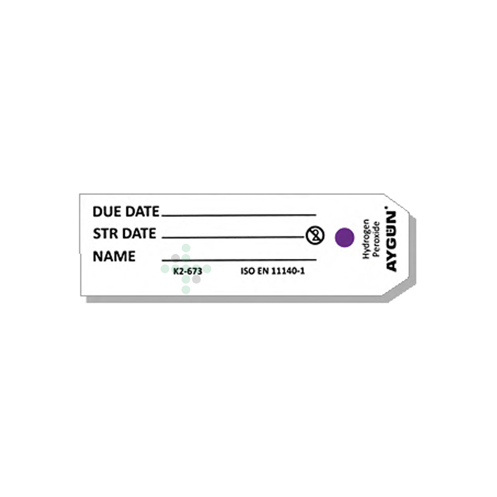 K2-673Z PLAZMA S Popisové štítky s indikátorom, 100 ks - Obrázok 1