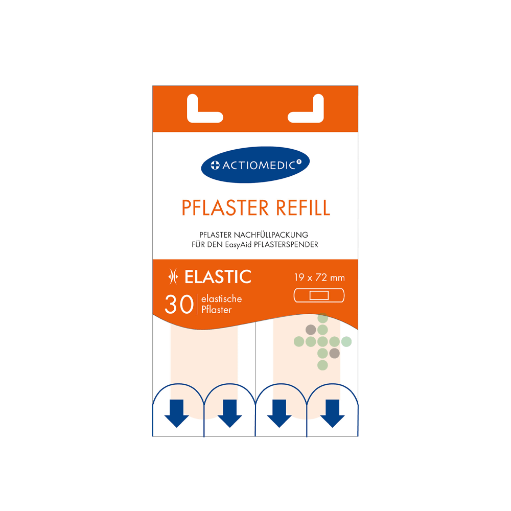 Plaster elastyczny 19x72 mm, 30 szt.