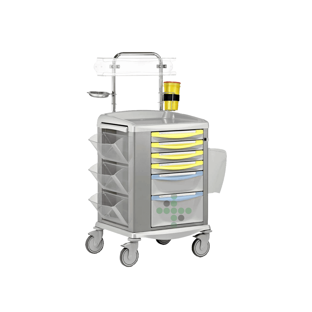 9CS4411TP Wózek terapeutyczny, 6 szuflad - Obraz 1