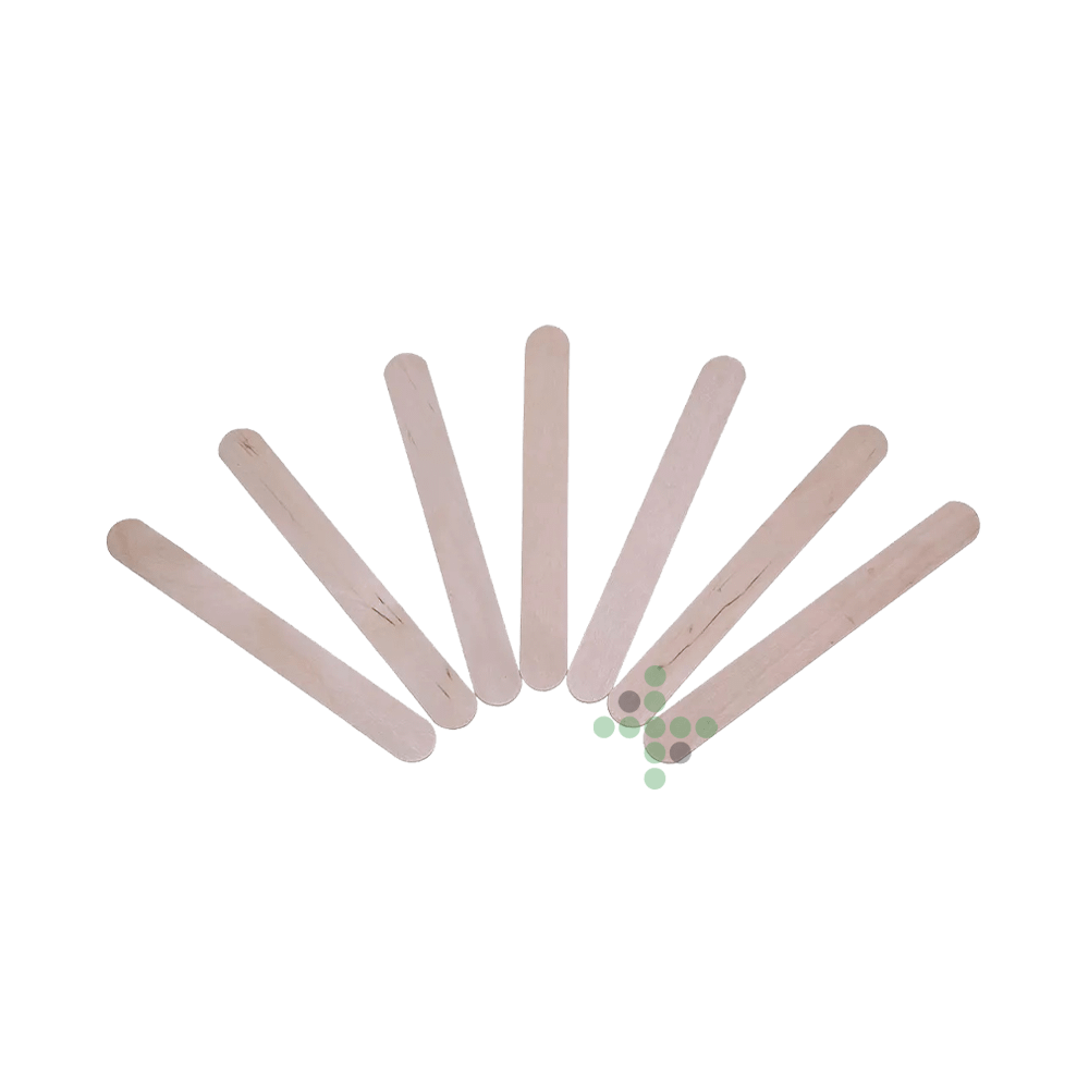 09211_1 Drewniana szpatułka do badań, 100 szt. - Obraz 1