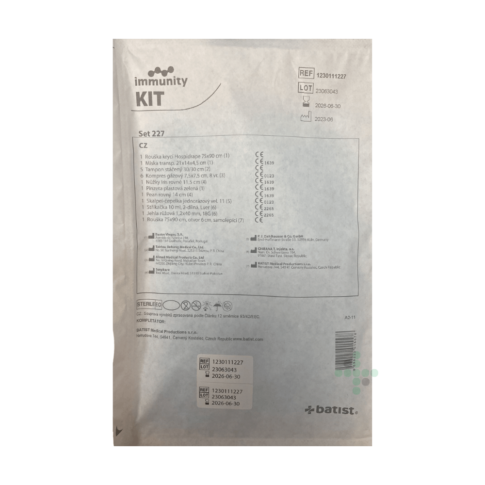 Medi-Kit Set 227 - sterylny zestaw do opatrywania ran - Obraz 2