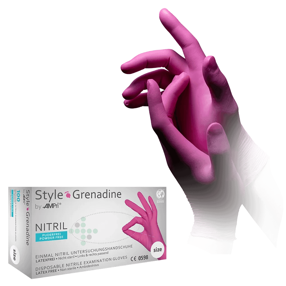 Rękawice nitrylowe Style Grenadine PREMIUM, 100 szt.
