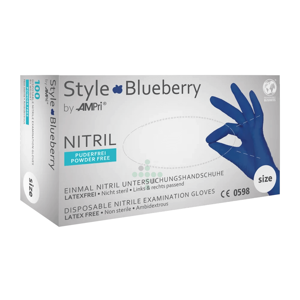 Rękawice nitrylowe Style Blueberry PREMIUM, 100 szt. - Obraz 3