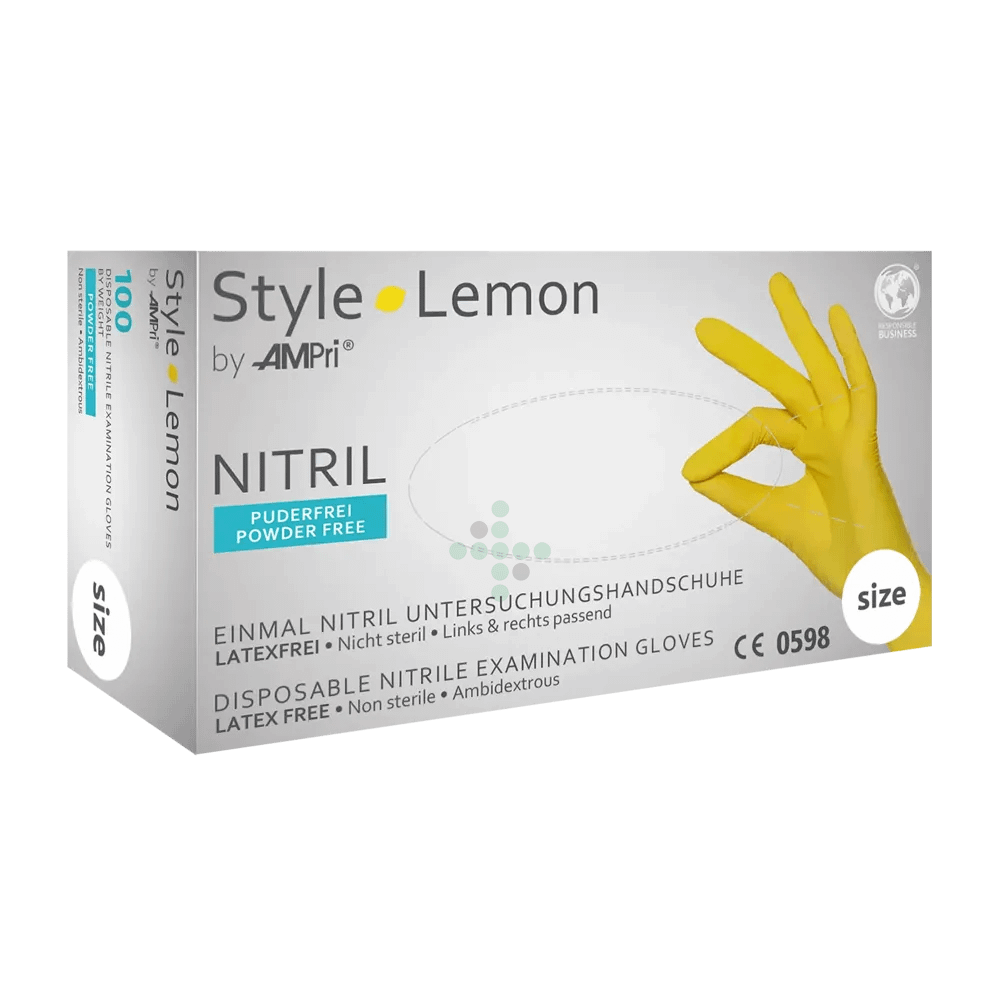Rękawice nitrylowe Style Lemon PREMIUM, 100 szt. - Obraz 3