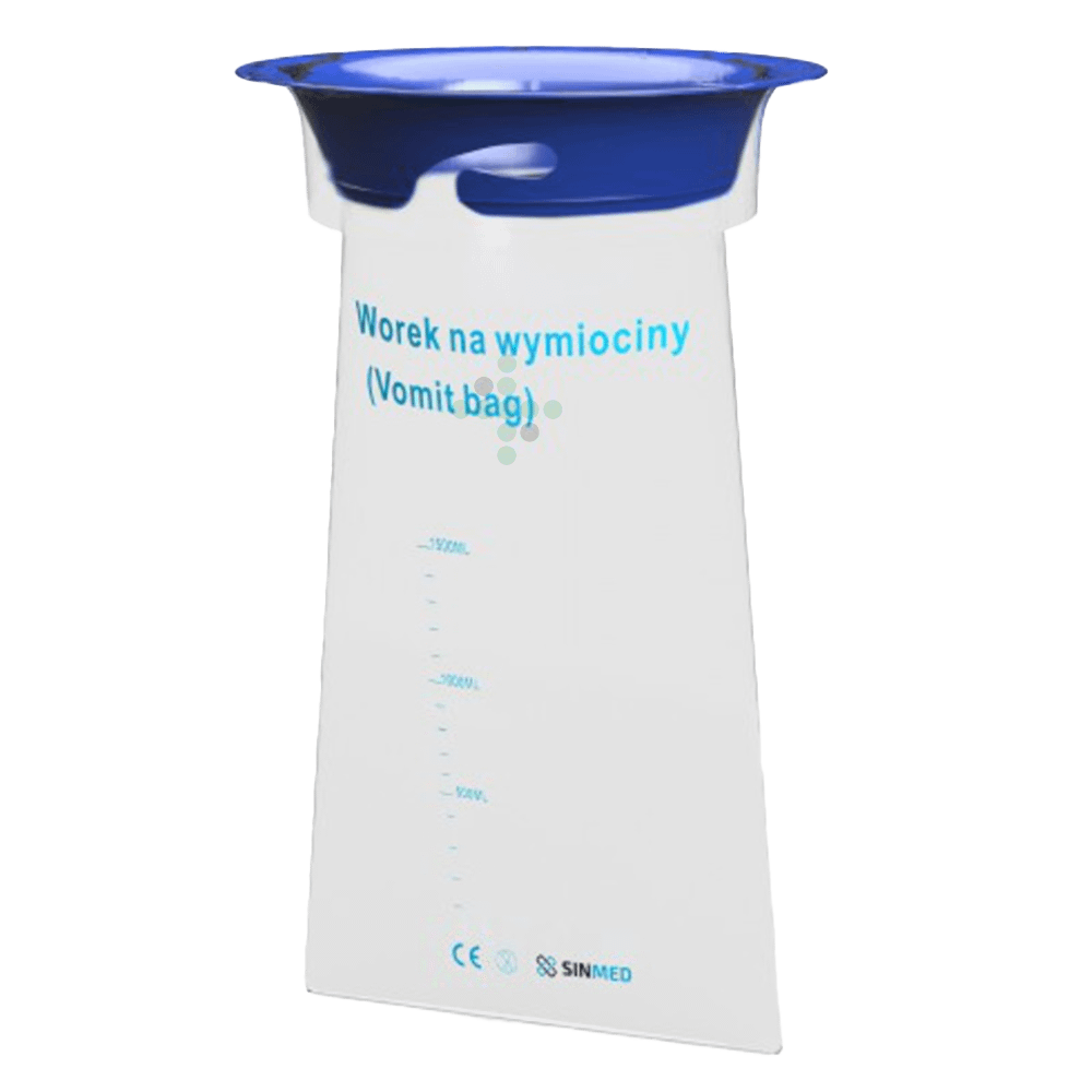 SINMED-06001 Worek na wymiociny 1500 ml + wkład żelowy - Obraz 1