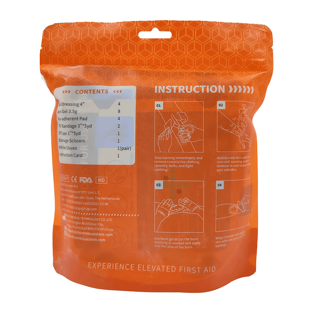 Rhino BurnCareKit - zestaw do leczenia oparzeń - Obraz 2