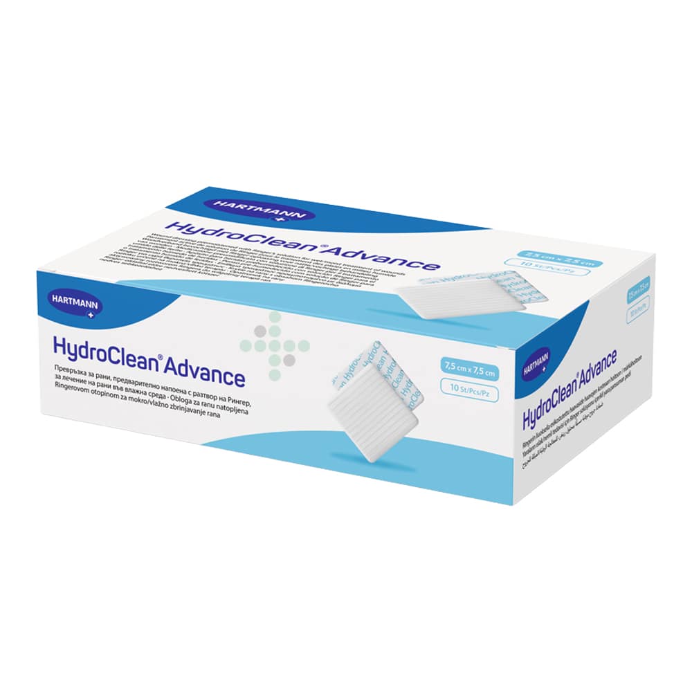 609668 Pokrowiec HydroClean advance 7,5x7,5 cm - 10 szt. - Obraz 1