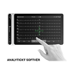 Software pro analýzu EKG na počítači Platforma AI-ECG s umělou inteligencí
