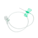 Ihla krídelková 21G x 3/4 zelená, 50 ks