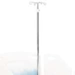 Drziak na infuznu flasu 4 haciky WK 17.0