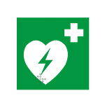 Nálepka "Defibrilátor"