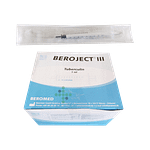 Tuberkulínová striekačka 1ml - bez ihly, 100 ks