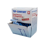 Holiaci strojček 2-blade, jednorazový - modrý,1 ks