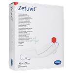 Zetuvit 10x10 cm, 25 ks - sterilný kompres