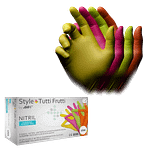 Style TuttiFrutti PREMIUM nitrilové rukavice,100ks