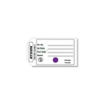 PLAZMA L Popisové štítky s indikátorom, 100 ks