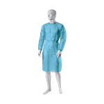 Návštevnícky plášť zelený, veľkosť XL - 10 ks