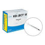 Tuberkulínová striekačka LL 1ml - bez ihly, 100 ks