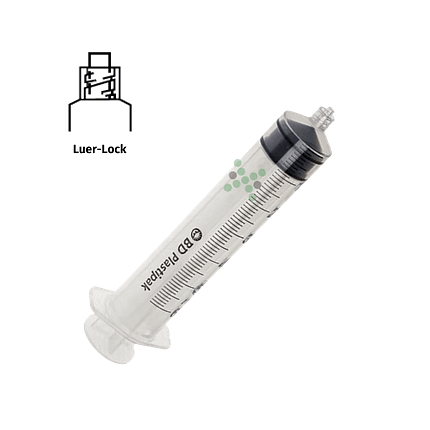 BD Plastipak Jednorázová injekční stříkačka 20 ml, LL 1 ks