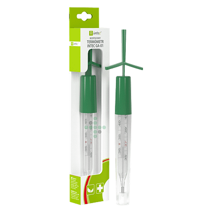 Bezrtuťový teploměr Intec GA-01