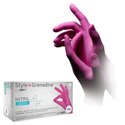 Style Grenadine PREMIUM nitrilové rukavice, 100 ks