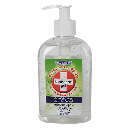BANNDERM dezinfekční gel na ruce 300 ml