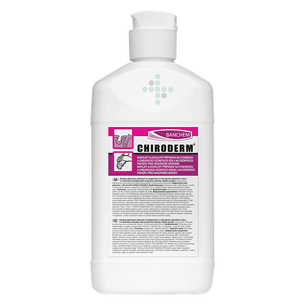 CHIRODERM dezinfekční roztok na ruce 500 ml