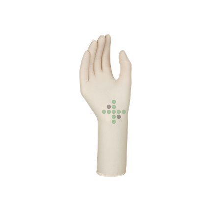 Rukavice Handsafe latex, pudrované, 1 ks